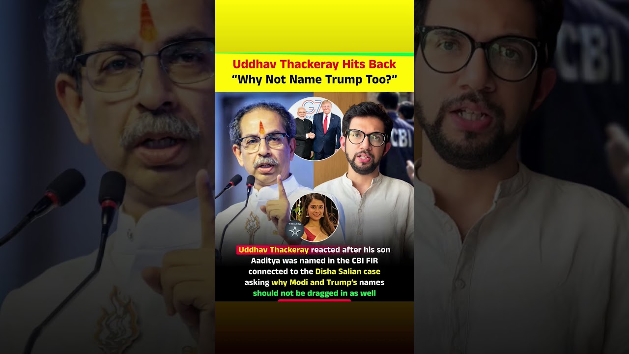 Uddhav Thackeray Hits Back 
