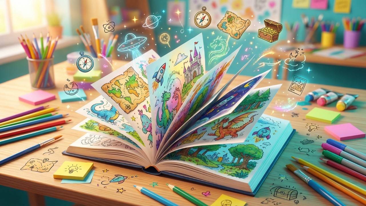 Draw Your Own Adventure Prompt Book - Episode 11