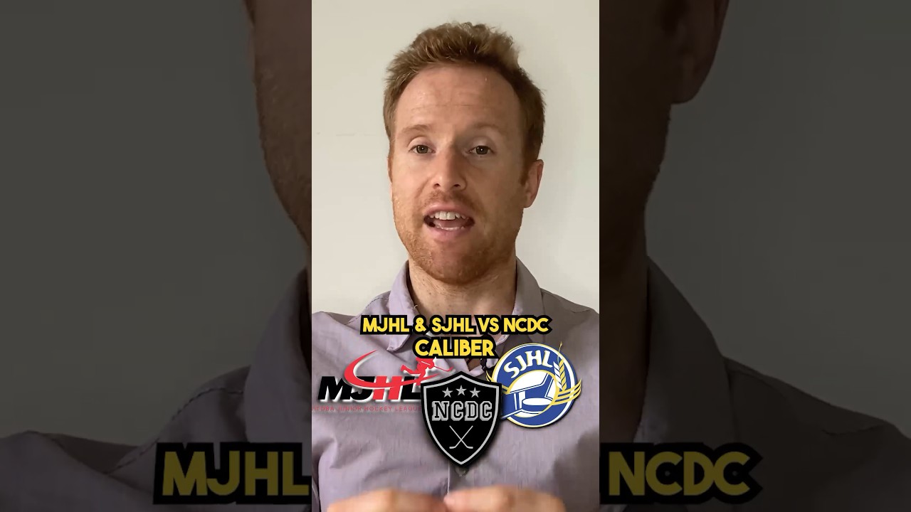 How does the NCDC compare to the MJHL an the SJHL? #ahadvising #ncdc #sjhl #mjhl
