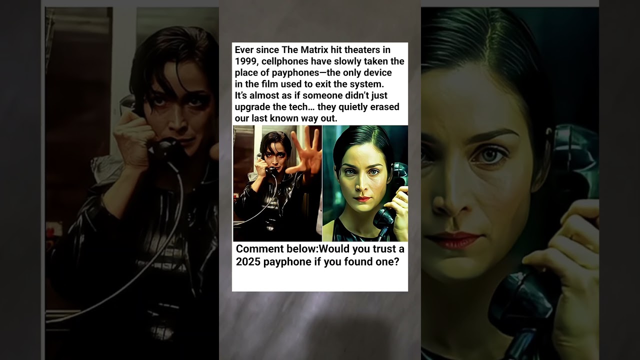 The Matrix ERASED Payphones—And No One Noticed the Dark Reason Why