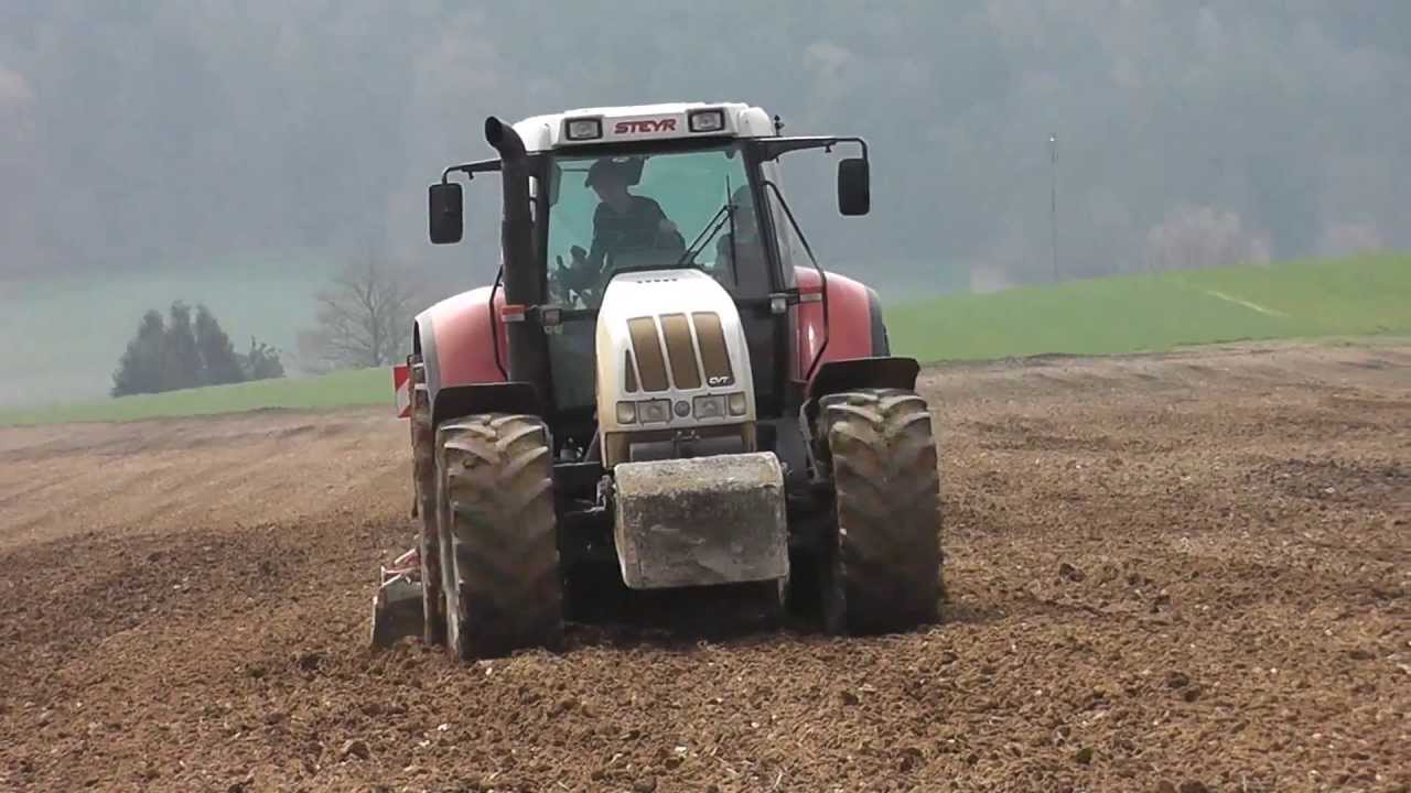 Sähen mit Steyr Power