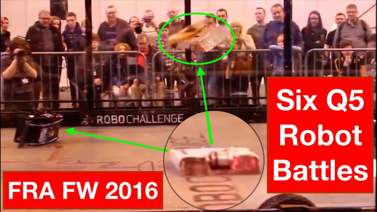 RC Combat Robot Wars - 6 Battles for Q5 - 2016 RC International Championships Qualifying Rounds