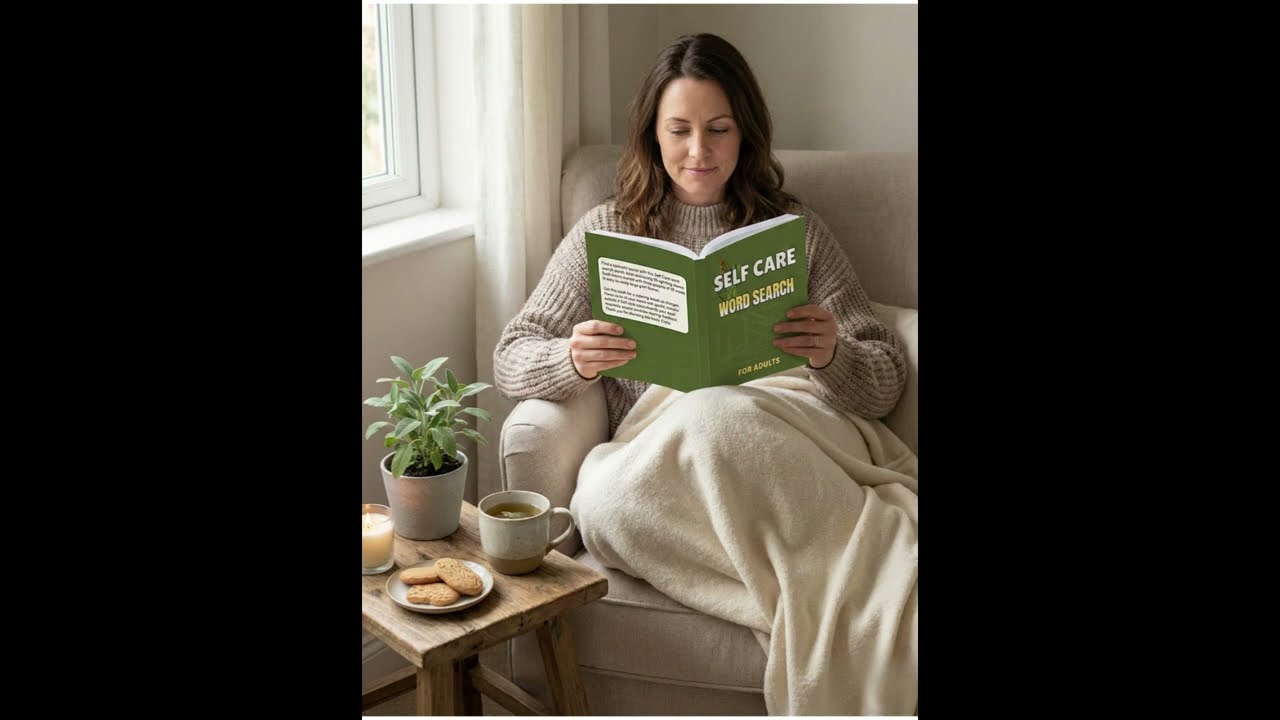Self-Care Word Search for Adults | 60 Easy to read Print Mindful Puzzles for Relaxation
