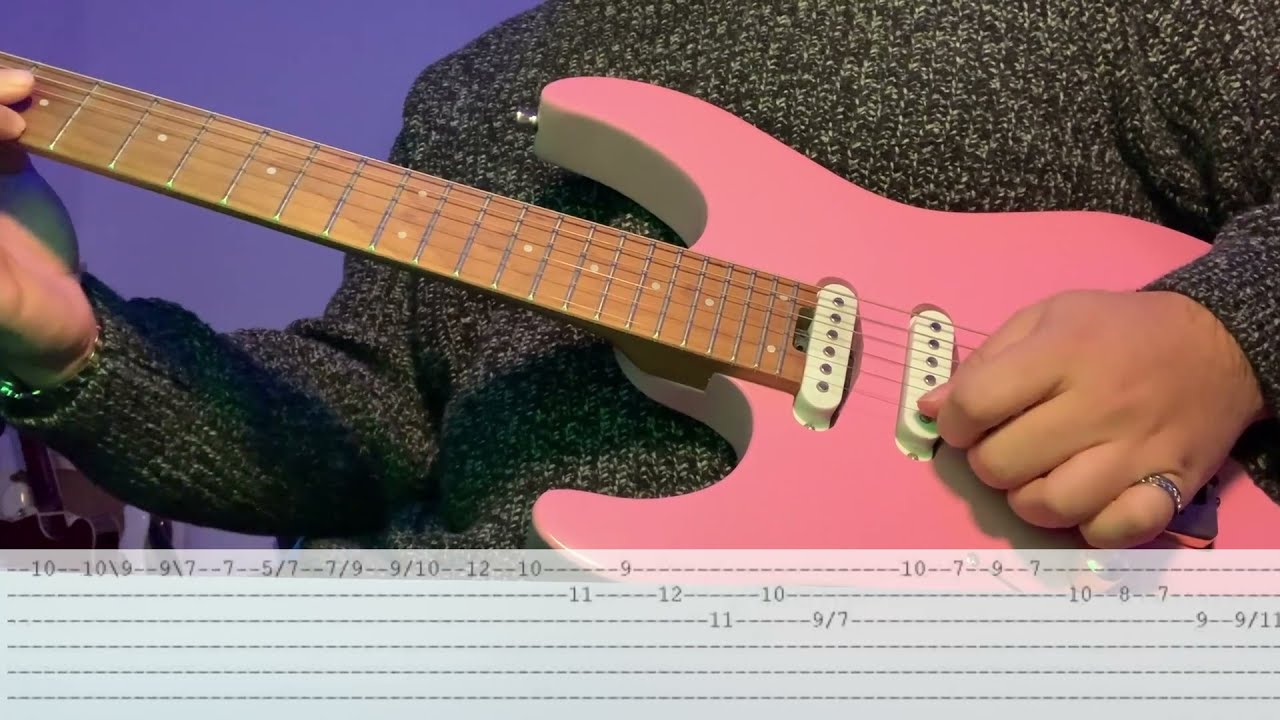 Cuco - Far Away From Home Guitar Solo [TAB]