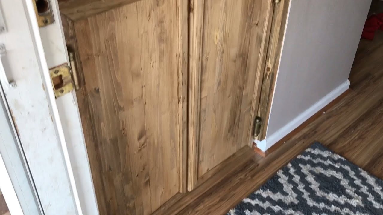 How to make Saloon Doors for the steps