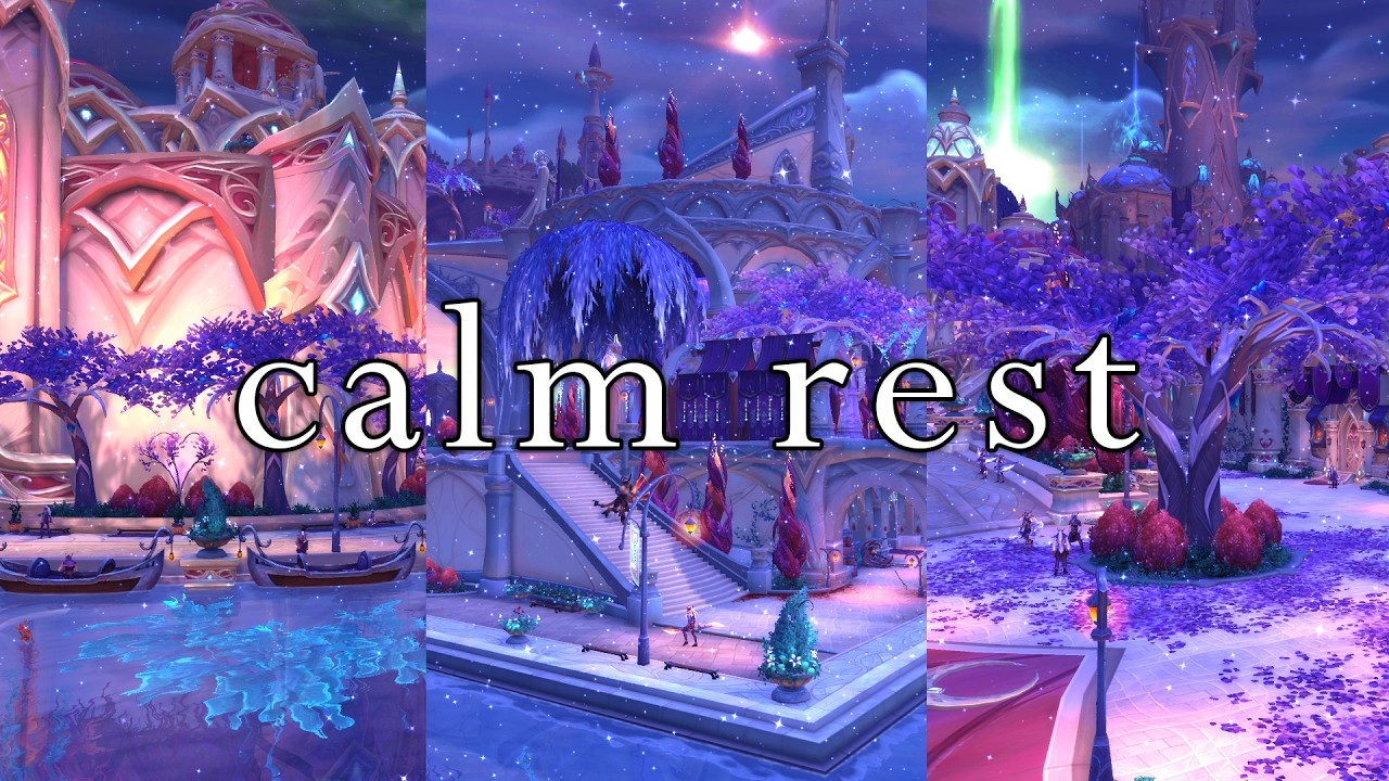 5 Hours of Suramar City Music & Ambience | Relax, Study, Sleep, Focus