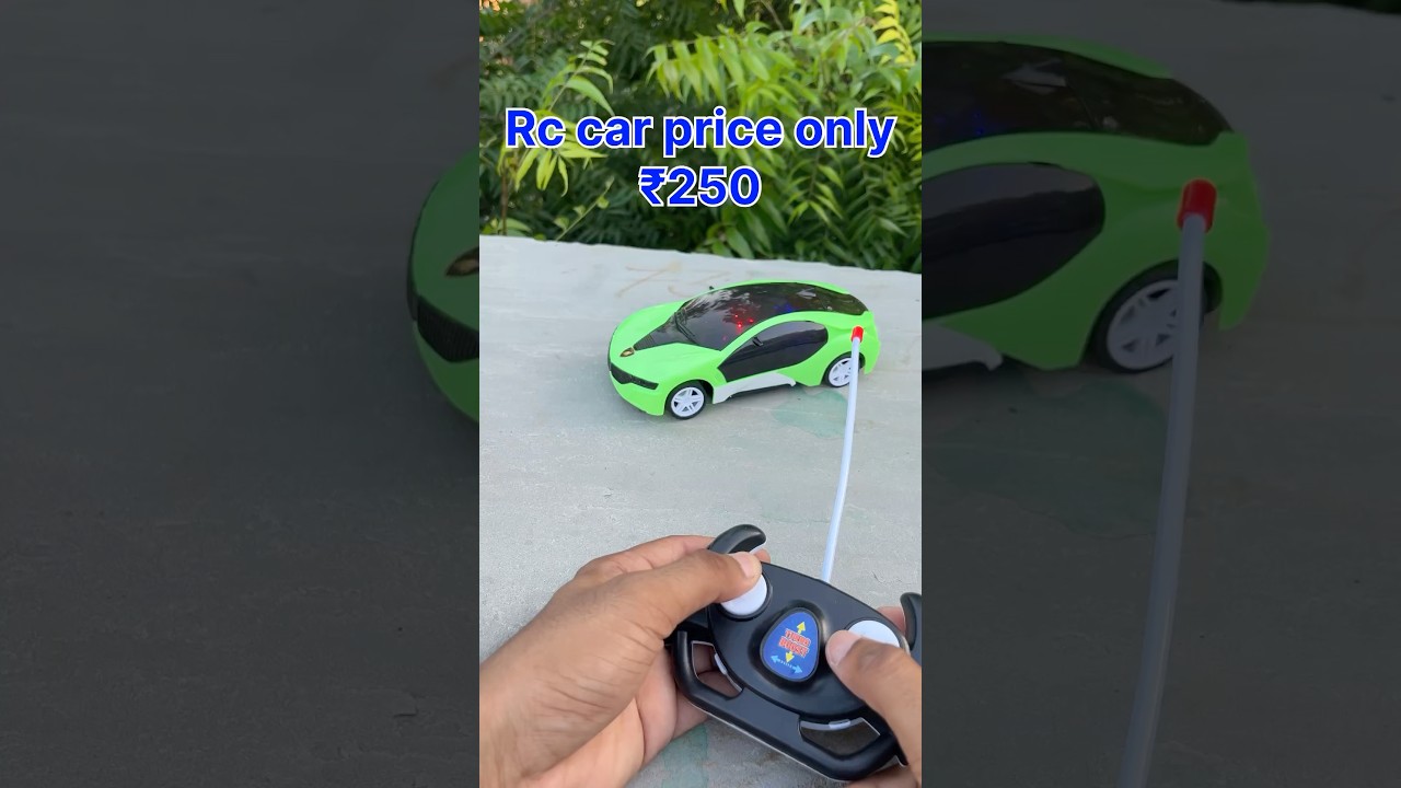 Unboxing rc 3D Light racing car Diecast model Testing & Review 