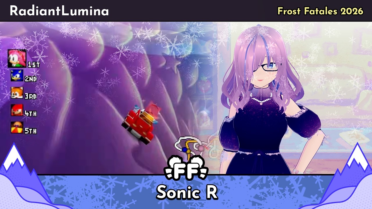 Sonic R by RadiantLumina in 0:20:56 - Frost Fatales 2026