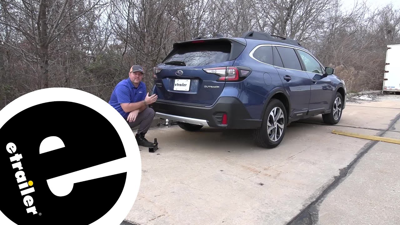 Mount: Stealth Hitches Hidden Trailer Hitch Receiver w/ Towing Kit on a 2020 Subaru Outback Wagon