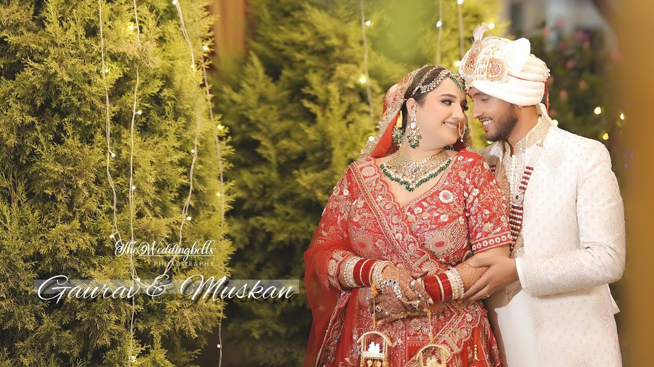 WEDDING FILM 2025 | GAURAV + MUSKAN | THEWEDDINGBELLS PHOTOGRAPHY | INDIA