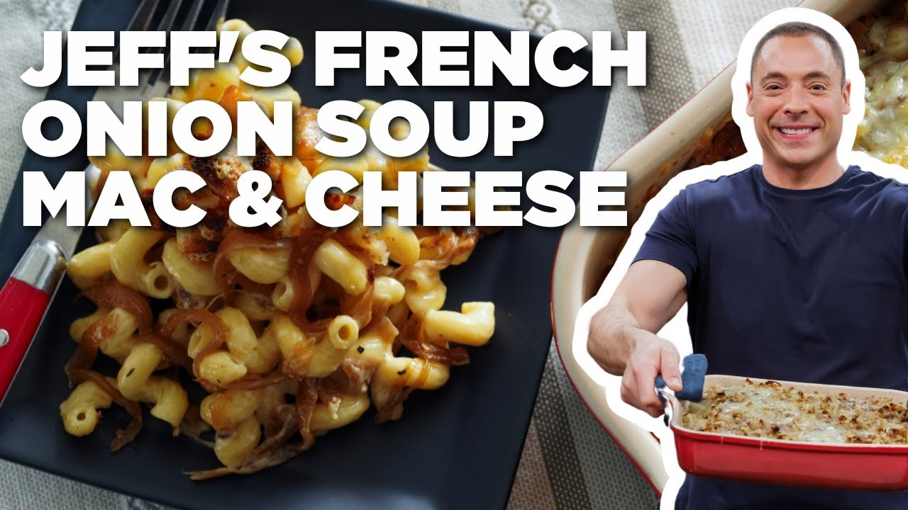 Jeff Mauro's French Onion Soup Mac and Cheese | The Kitchen | Food Network