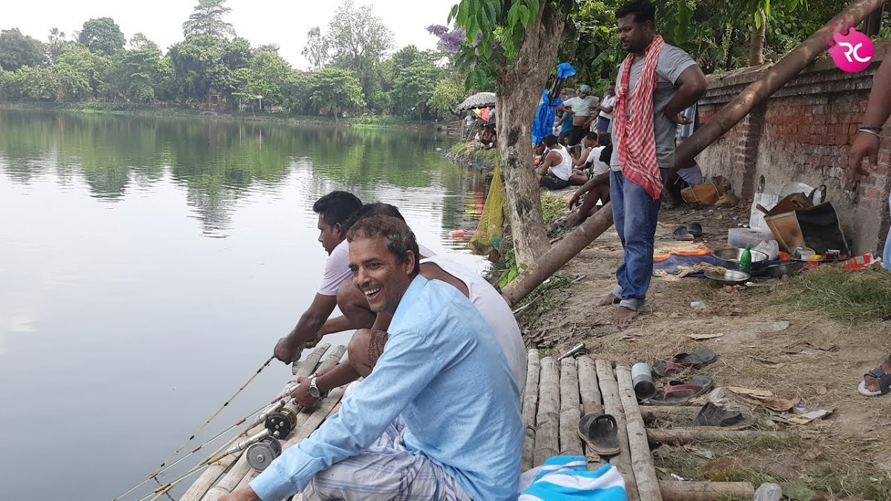 কেমন চলছে লিলুয়া সাউথ ট্যাঙ্ক পুকুরে পাশ – Fishing at Liluah South Tank Pond | Rozina’s Club