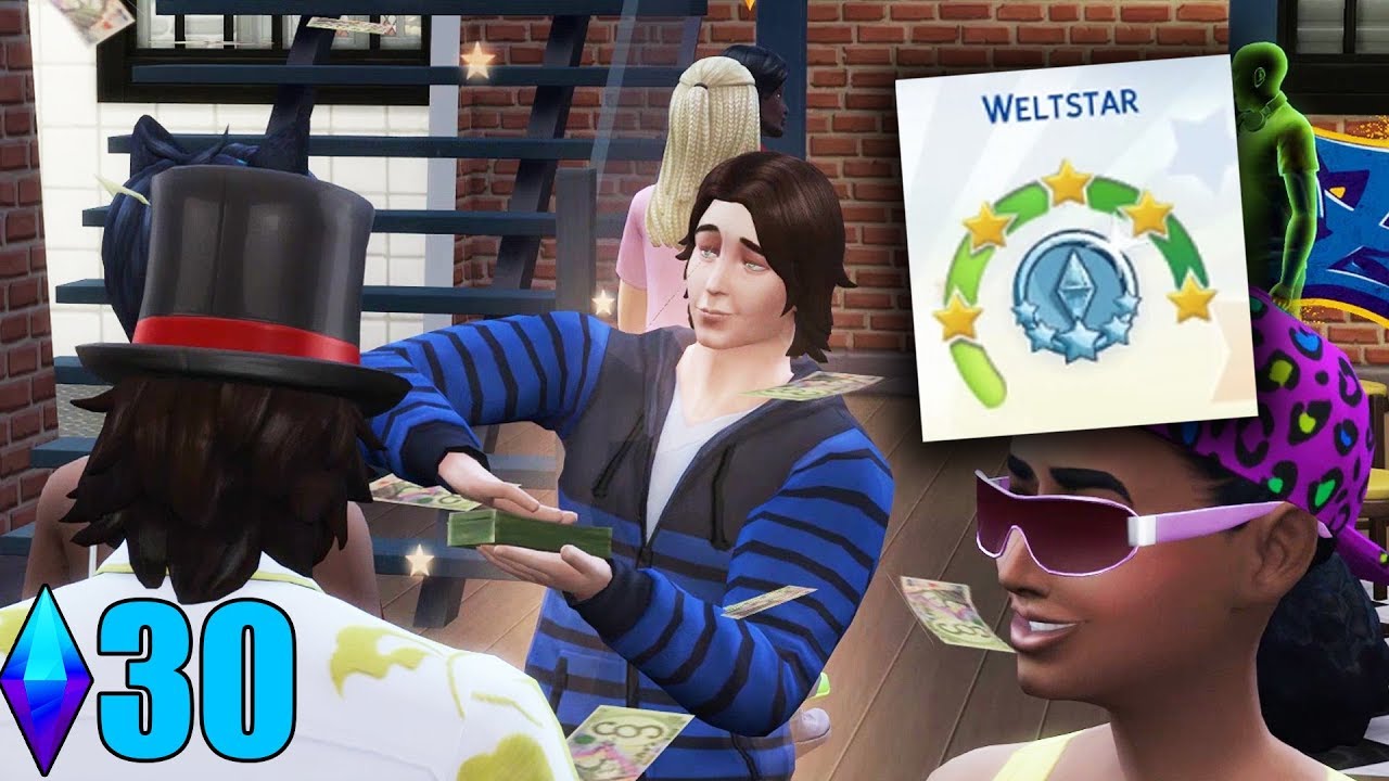 Er VERSCHENKT unser Geld und wird dadurch ein WELTSTAR ☆ Sims 4