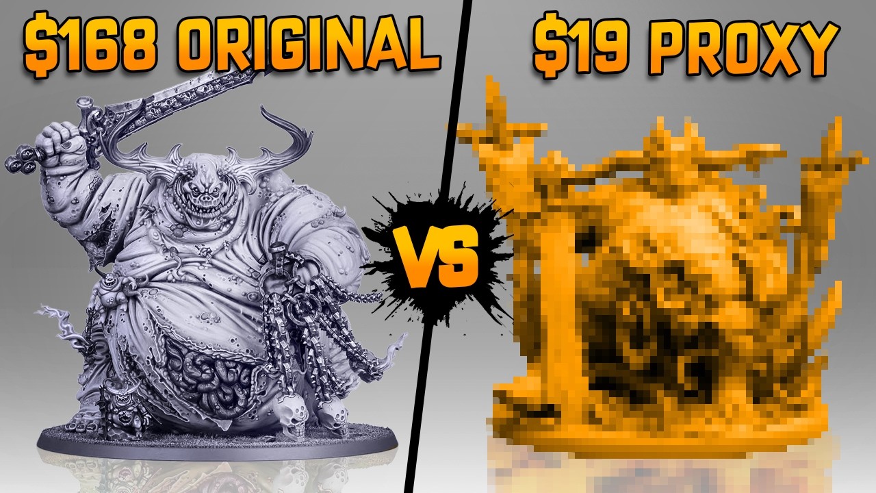 Is this $29 proxy better than the official Warhammer model?