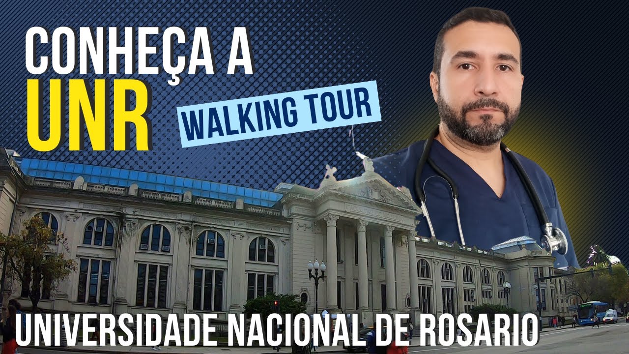 WALKING TOUR UNR (UNIVERSIDADE NACIONAL DE ROSARIO) | Conheça a Universidade Nacional de Rosario