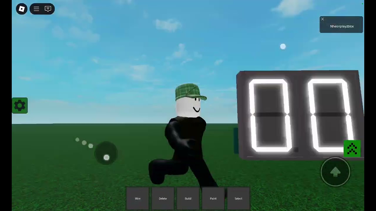 Tutorial on how to make a clock in Roblox Build Logic! 