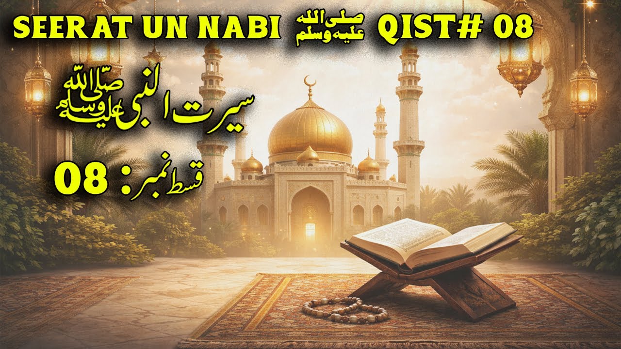 Seerat un Nabi ﷺ | Qist 08 | Bachpan ke Mojizat | Abdul Muttalib & Abu Talib | Qadim Qissay