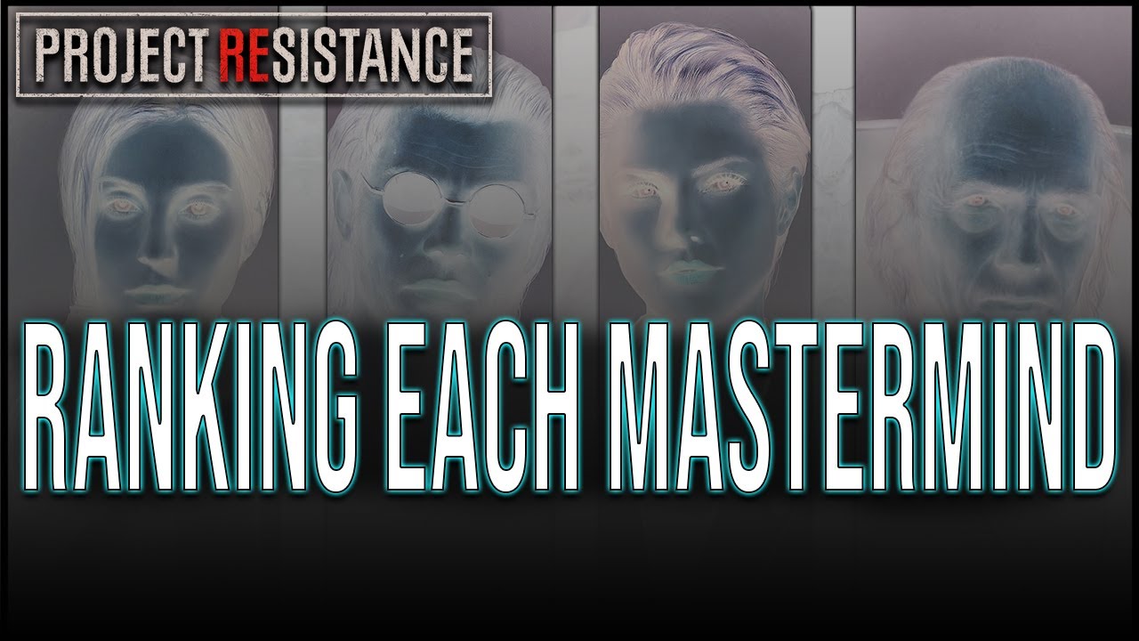 Ranking All 4 Masterminds | Resident Evil Resistance