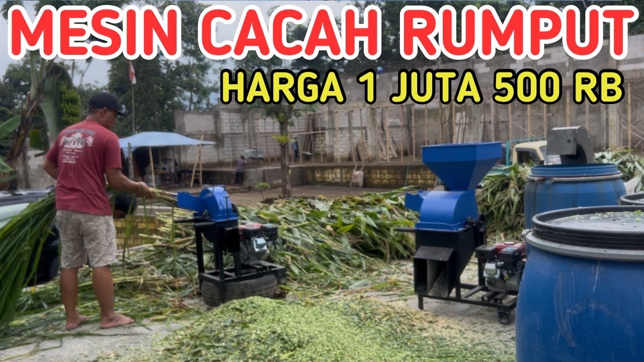 HARGA 1 JUTA 500 RIBU MESIN CACAH RUMPUT