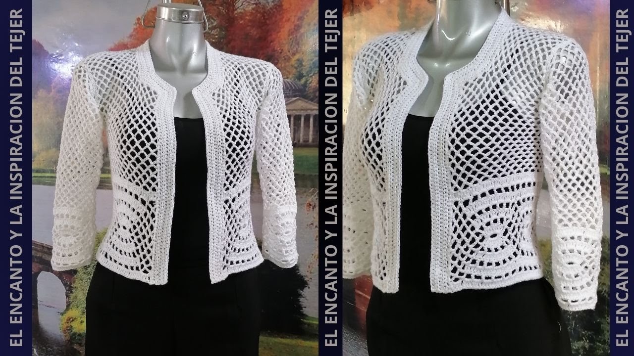 BONITO Y JUVENIL BOLERO A CROCHET REVERIE 2