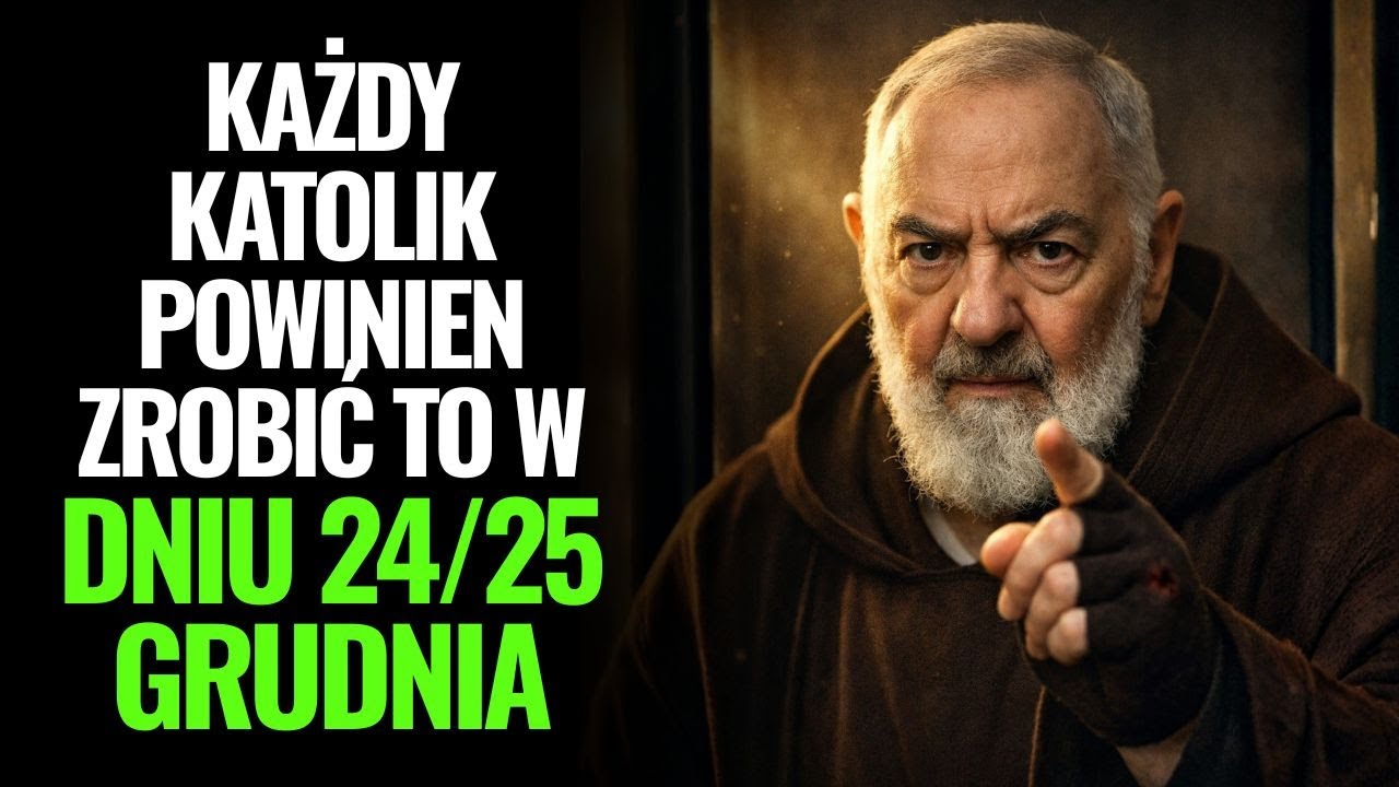 Ojciec Pio ujawnił co dzieje się w noc bożego narodzenia &mdash; każdy katolik powinien to zrobić