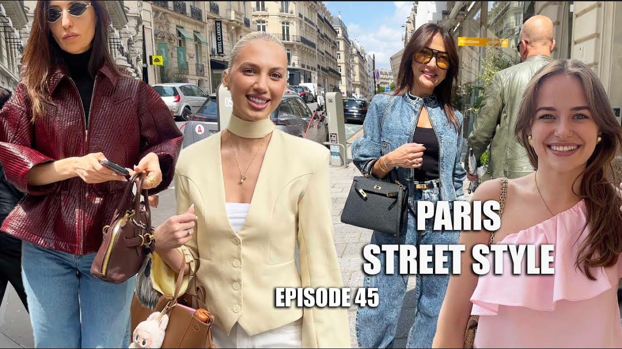 ЧТО ВСЕ НОСЯТ В ПАРИЖЕ → Уличная мода Парижа → ЭПИЗОД 45