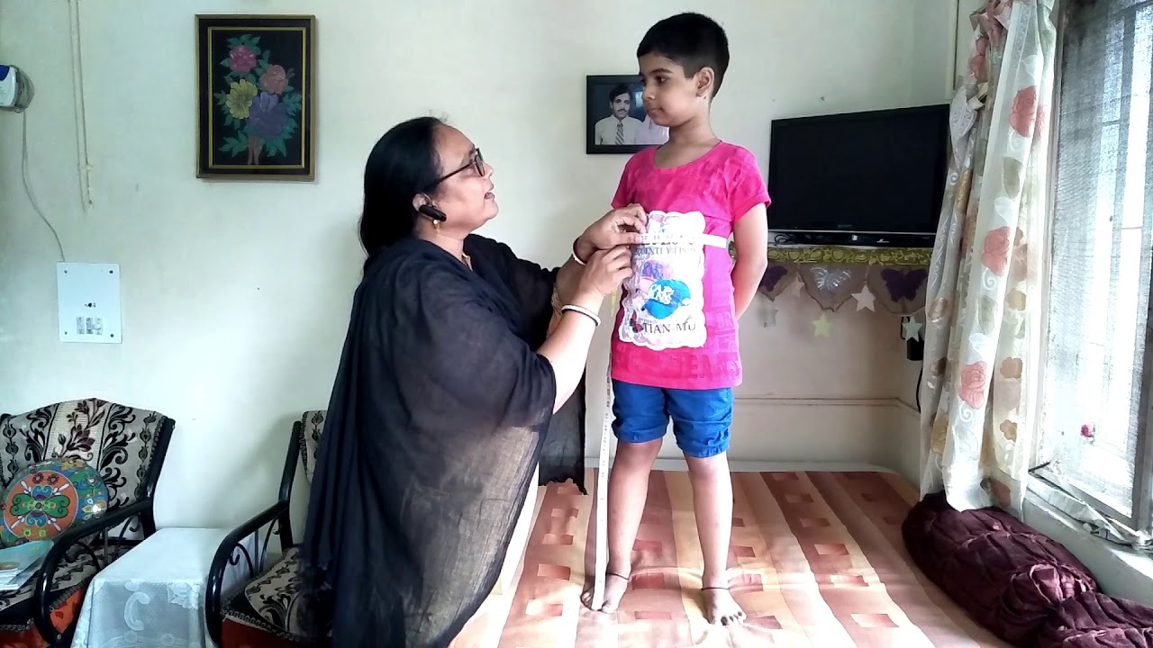 KIDS TOP AND SHIRT MEASUREMENT