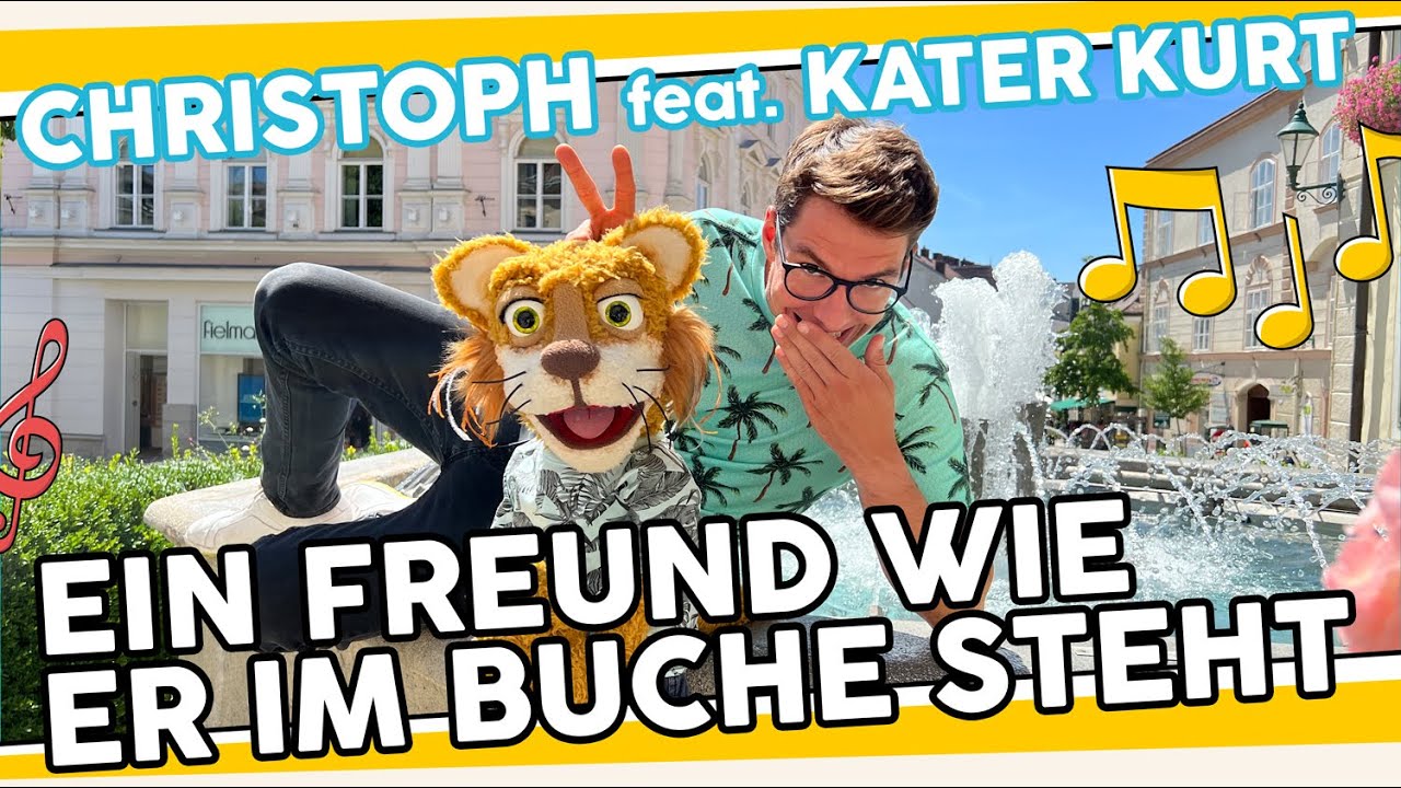 Christoph feat. Kater Kurt - EIN FREUND WIE ER IM BUCHE STEHT (offizielles Musikvideo)