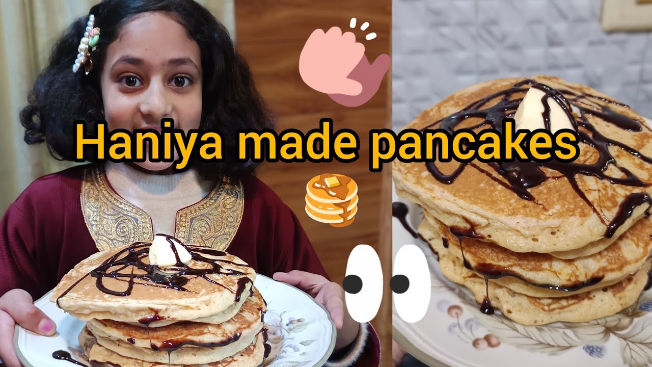 Evening snacks pancakes 🥞 yummiest pancakes 👍🏻❤️🤤