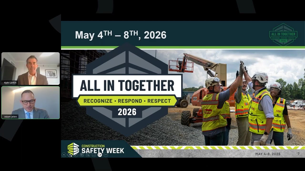 Construction Safety Week 2026