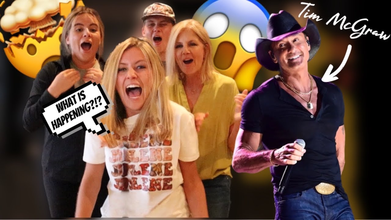 Tim McGraw HEARD US SING *we can’t believe it* 😱🤯🤪 | The Band McMillan Vlogs
