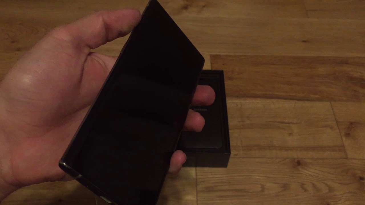 Samsung Note 10 unboxing Setup