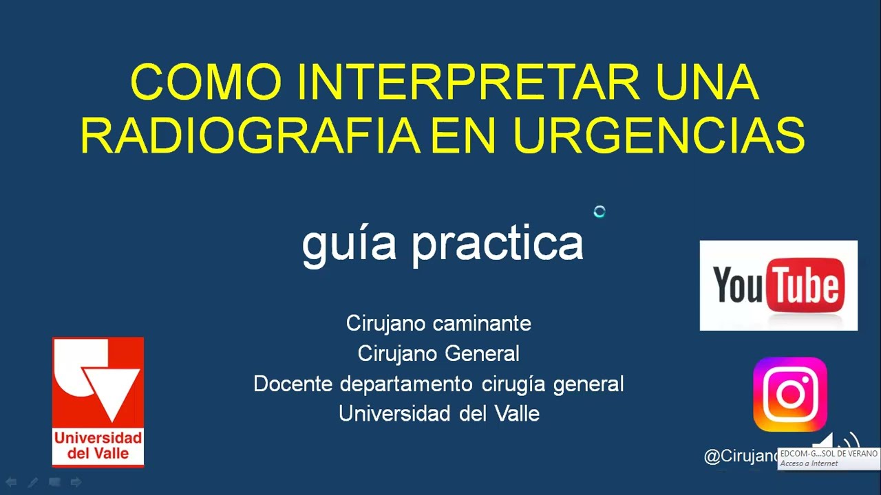 INTERPRETAR UNA RADIOGRAFIA DE TORAX