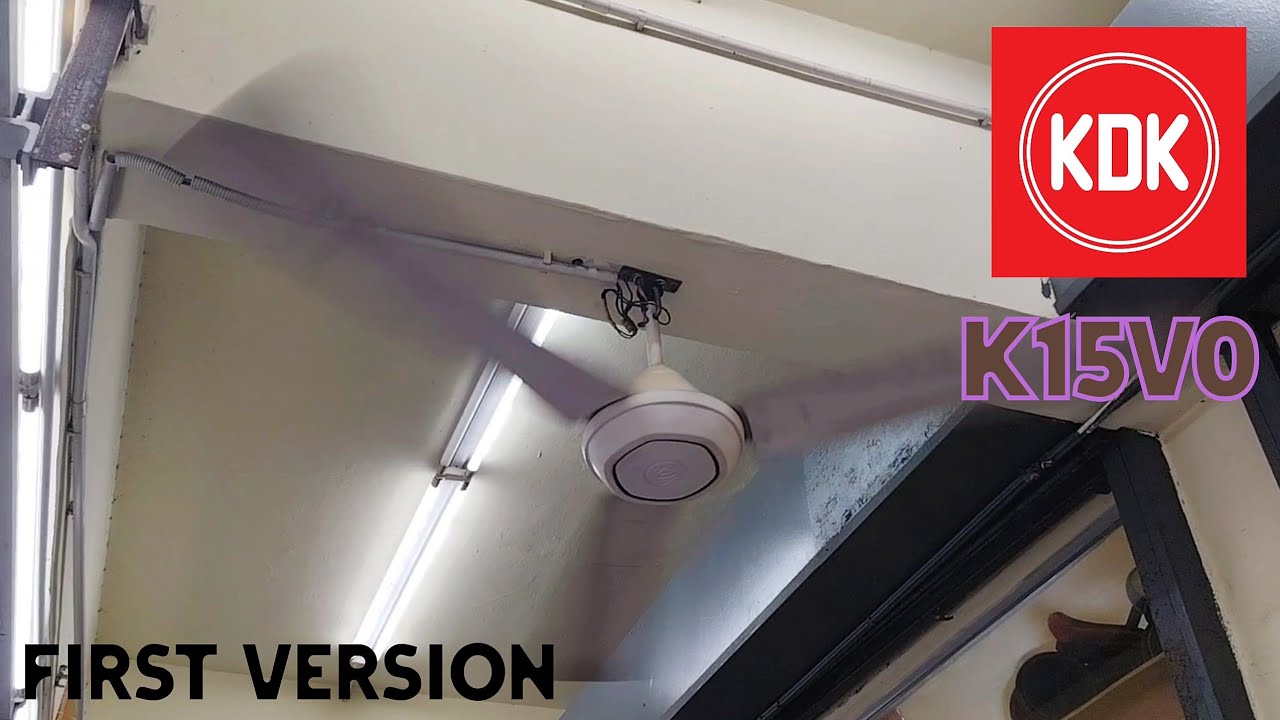 60" KDK Industrial K15V0 Ceiling fan (First Iteration) [Kipas siling 