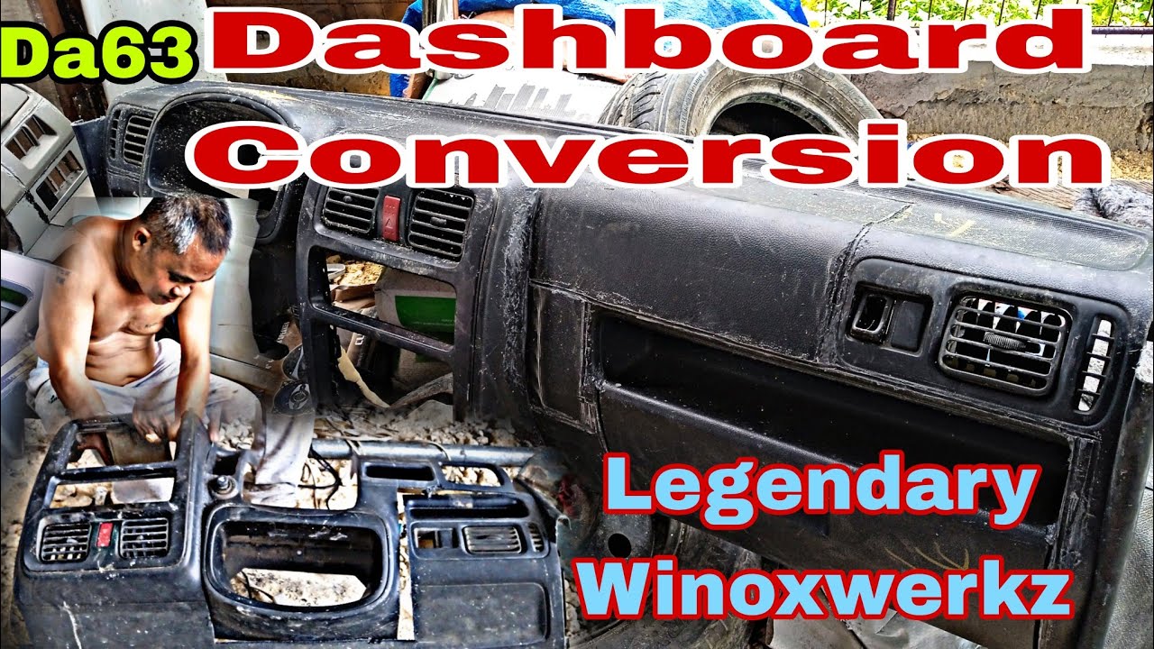 Paano e convert ang dashboard right hand to left hand ng Suzuki Da63