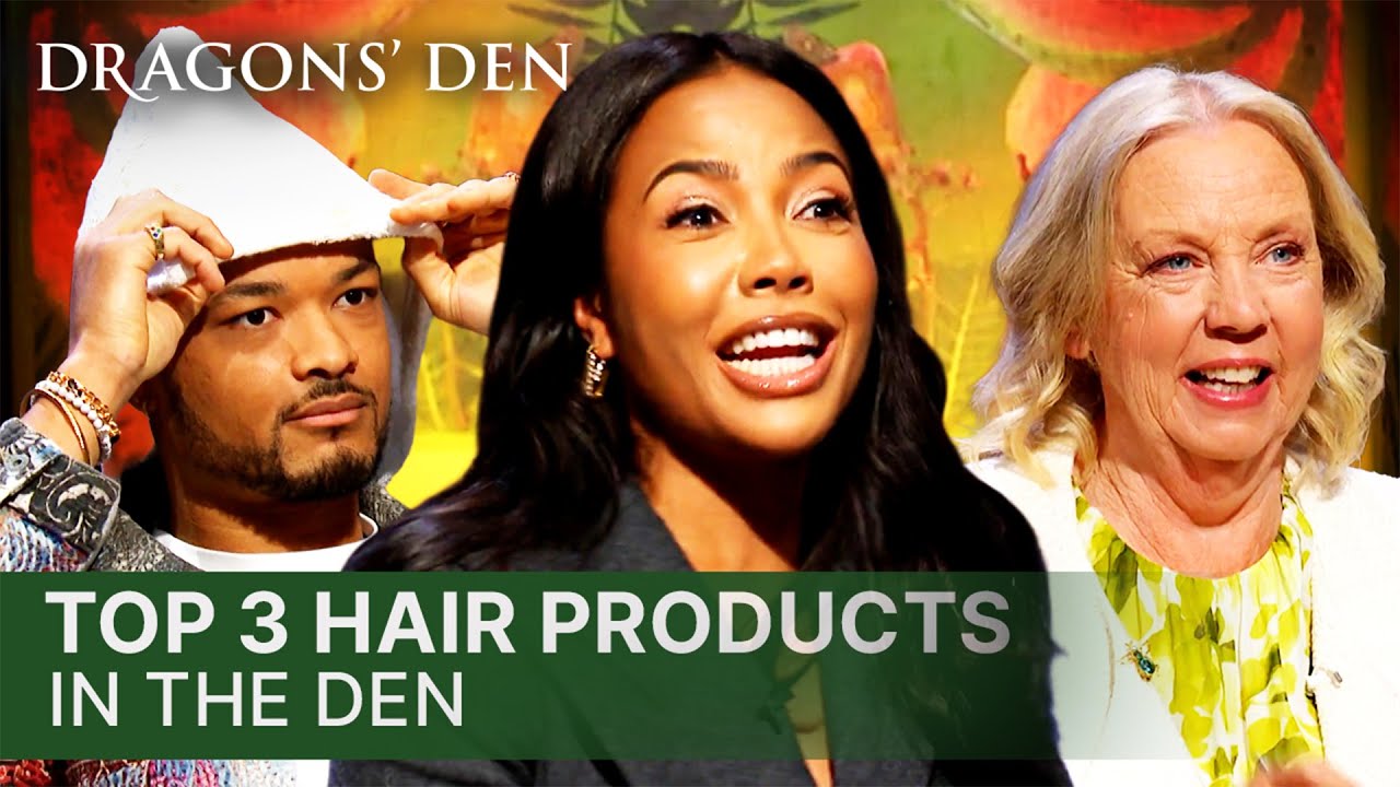 Top 3 Hair Products In The Den | Vol 5 | Dragons' Den