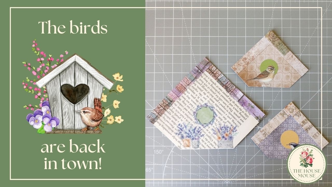 Tutorial: How to Make Birdhouse Embellishments #junkjournalembellishments #junkjournalephemera