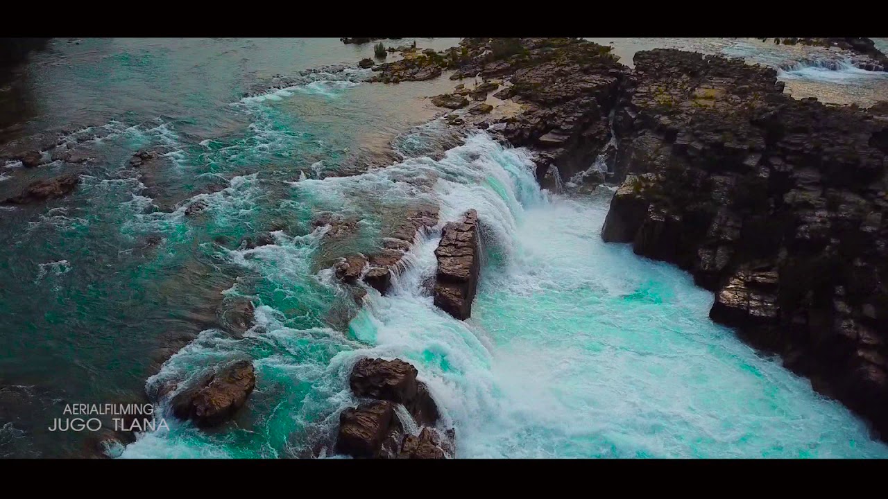 PANIMUR WATER FALL AERIAL VIEW, ASSAM, NORTH EAST INDIA