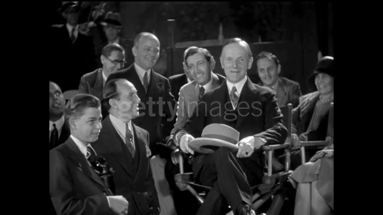 The Coolidges Chat With Hollywood's Jack Warner (1930)