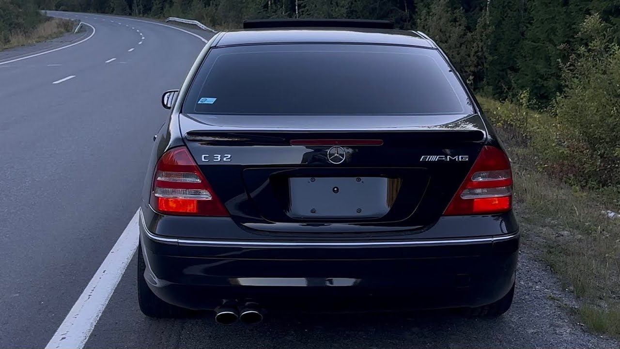 ЛЕТО.ТРАССА ДОМОЙ.C32 AMG KOMPRESSOR