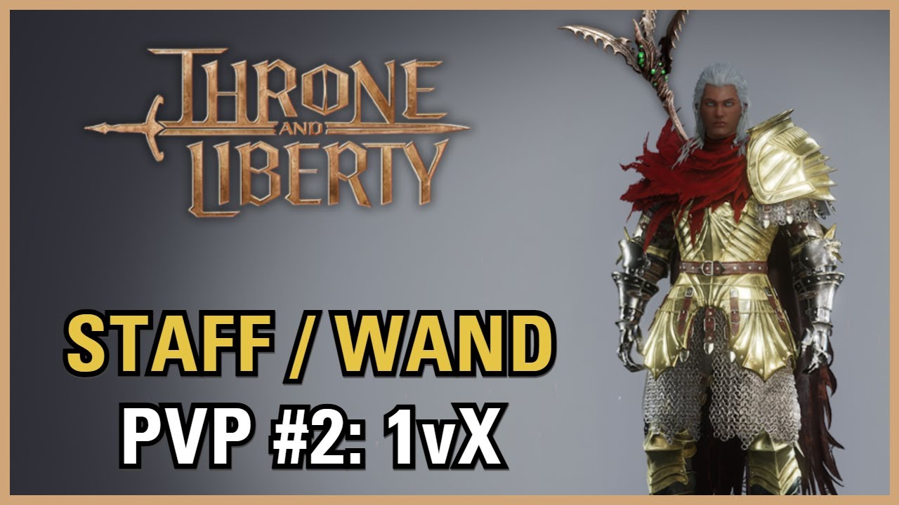 Staff/Wand PVP #2: 1vX/Build Update | Throne and Liberty
