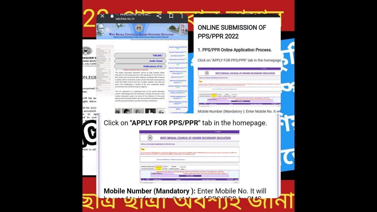 online PPR and PPS @hs2022   how to apply for Review or scrutiny hs2022