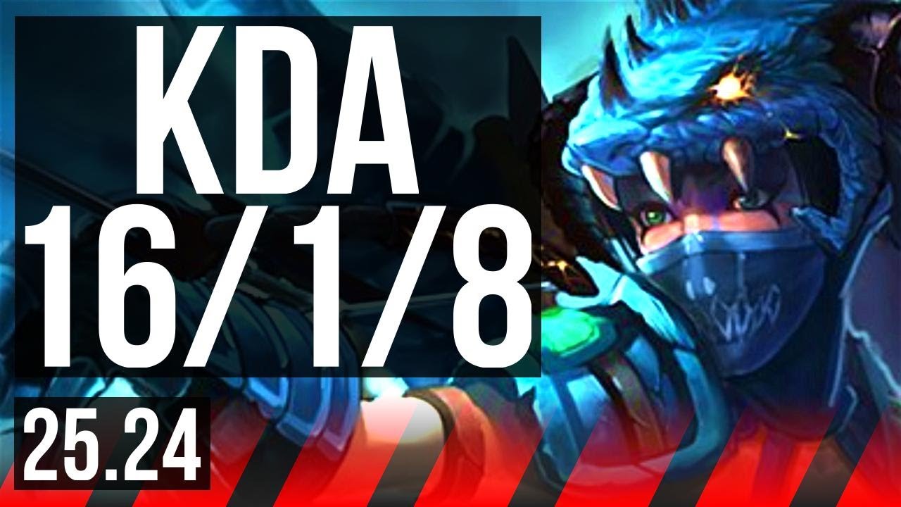 VAYNE vs ZAAHEN (TOP) | Good KDA: 16/1/8 | KR Master | 25.24