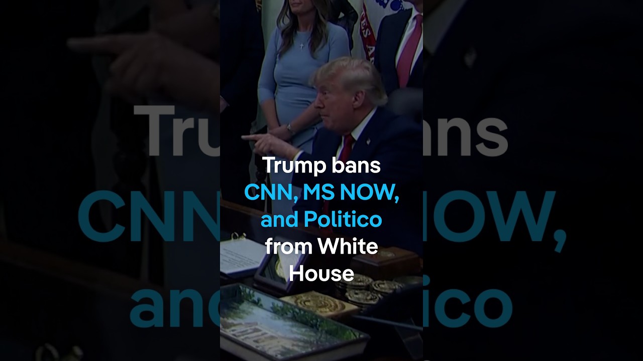 Trump bans several news outlets from the White House | DW News
