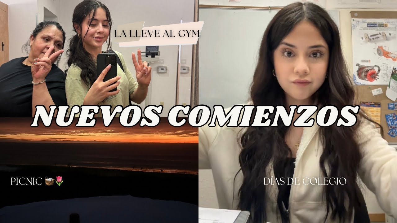 Tres días reales: estudiando, entrenando y creciendo juntas ✨