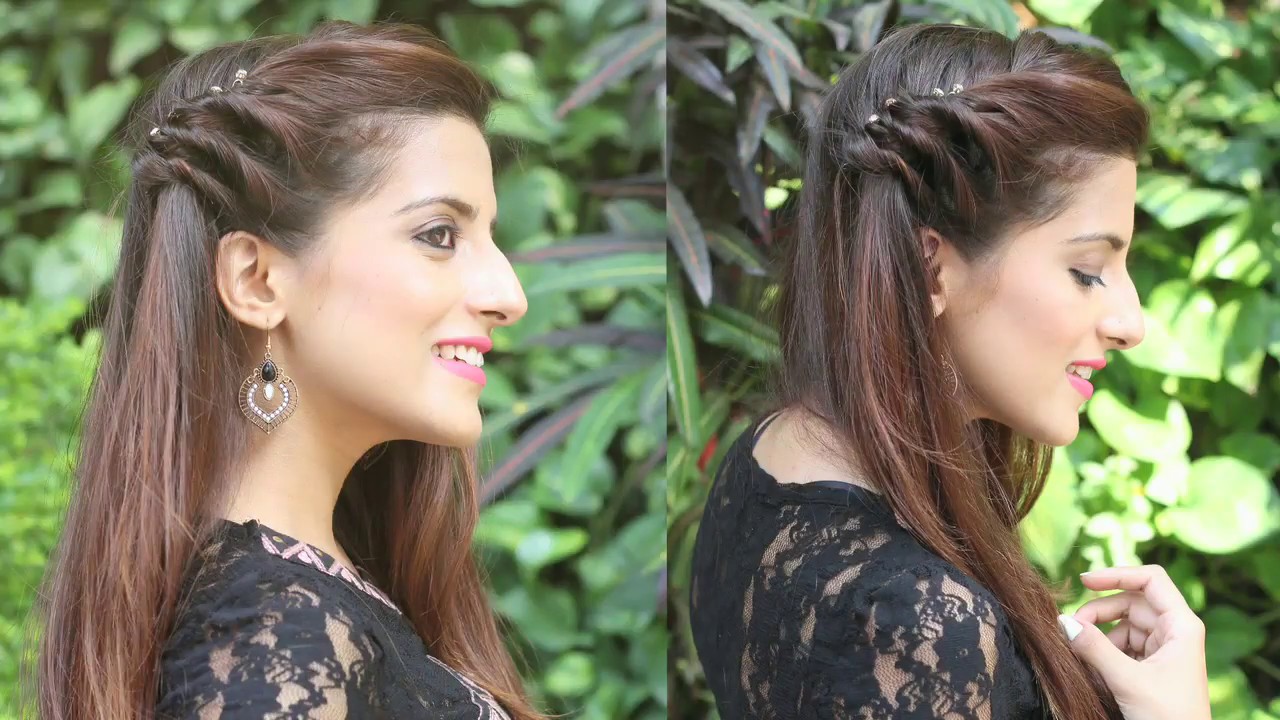 कैसे बनाये इजी टुईस्ट हैरस्टीले | How To Make Easy Twist Hairstyles | Knot Me Pretty Hindi