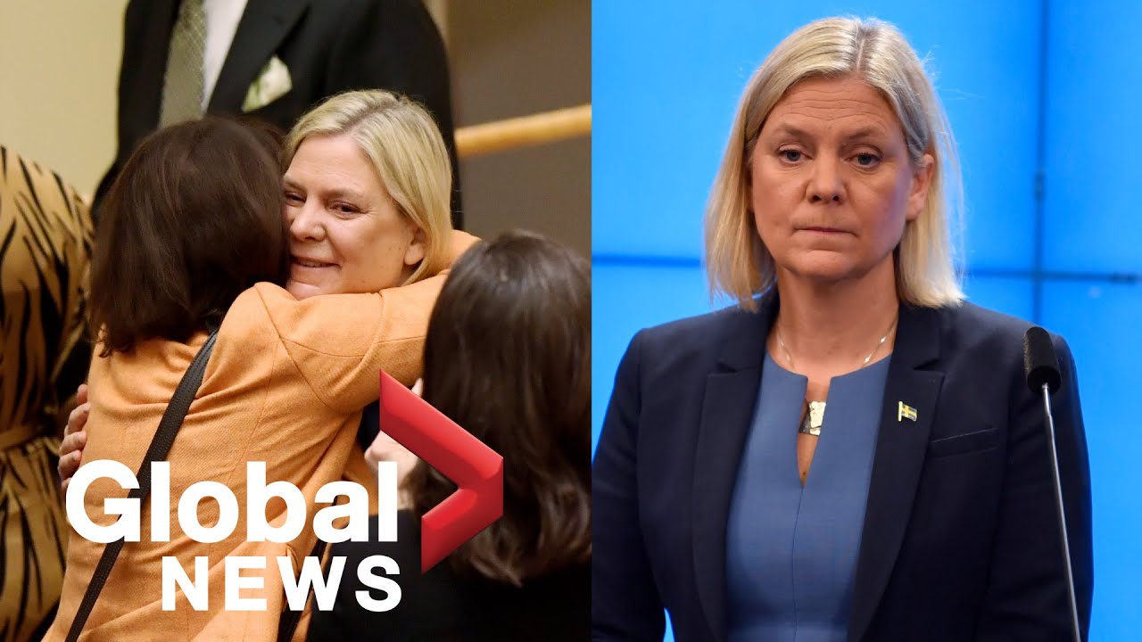 Sweden's 1st female PM in country's history resign hours after elected
