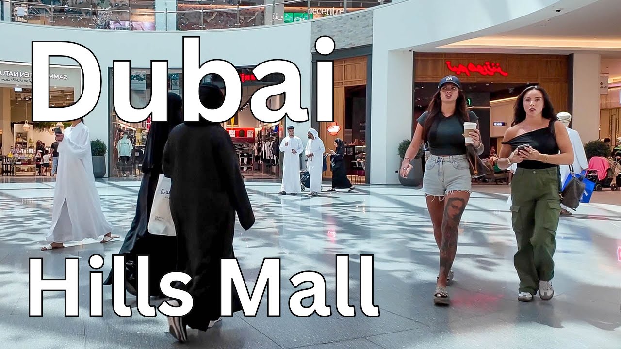 Dubai [4K] Dubai Hills Mall, City Center Walking Tour 🇦🇪