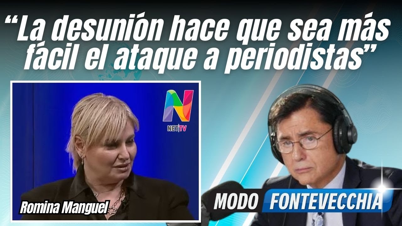 Romina Manguel: El INTENTO de CENSURA del GOBIERNO y el presente del PERIODISMO
