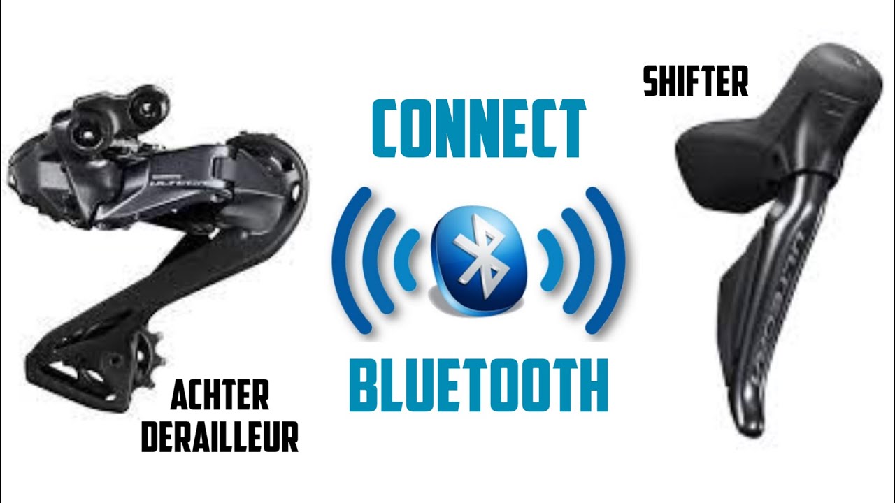 Zo verbind je de SHIFTERS naar de ACHTERDERAILLEUR Shimano DI2 12s Wireless / Bluetooth